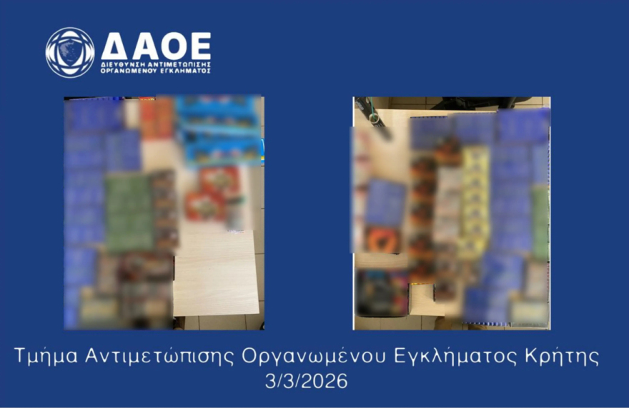 Χειροπέδες σε δύο Κρητικούς που είχαν στην κατοχή τους 3.340 κροτίδες, περίστροφο και 40 φυσίγγια
