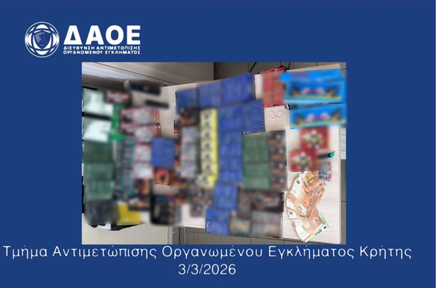 Χειροπέδες σε δύο Κρητικούς που είχαν στην κατοχή τους 3.340 κροτίδες, περίστροφο και 40 φυσίγγια