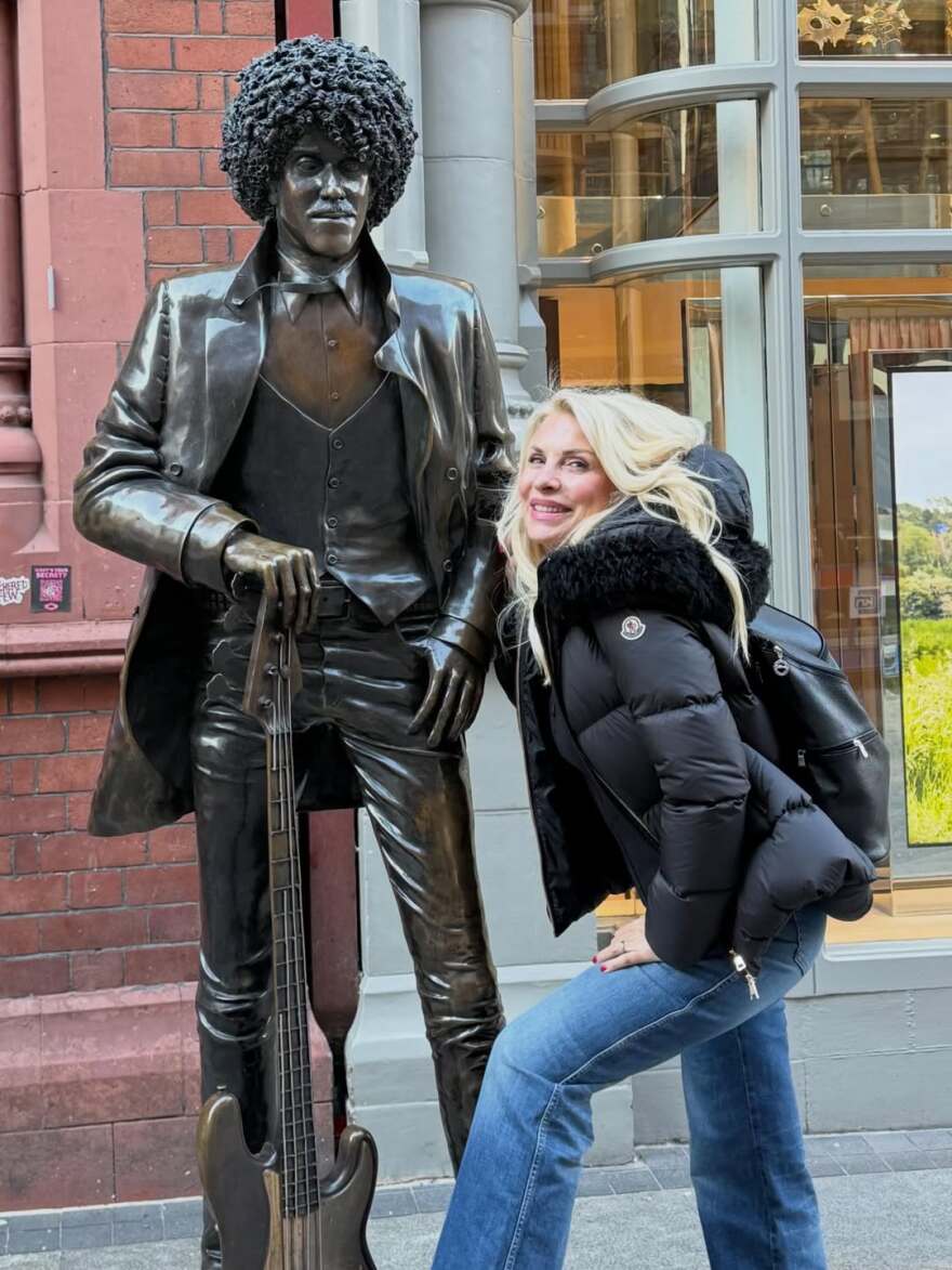 Επέστρεψε από την Ιρλανδία η Ελένη Μενεγάκη: Πέρασα φανταστικά