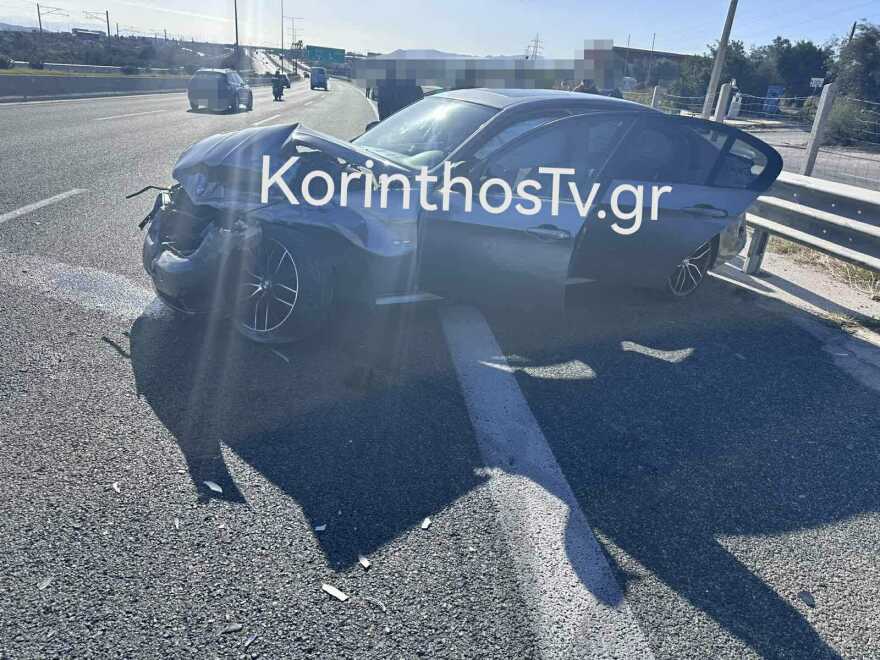Δύο τραυματίες μετά από καραμπόλα τριών οχημάτων στην Αθηνών-Κορίνθου, δείτε βίντεο και φωτογραφίες