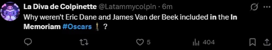 Η Ακαδημία εξήγησε γιατί έγιναν παραλείψεις στο αφιέρωμα στα Όσκαρ: «Αυτό ήταν το καλύτερο In Memoriam στην ιστορία των βραβείων»