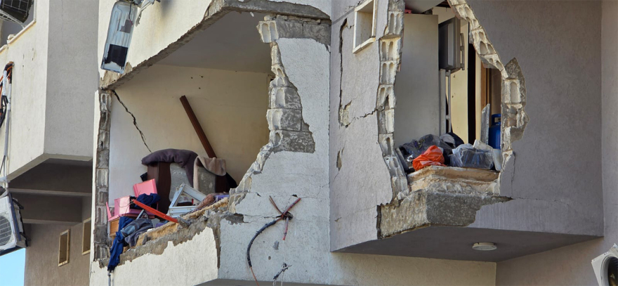 Το protothema στην «κόκκινη ζώνη» στην Τύρο: Δείτε εικόνα από ισοπεδωμένη γειτονιά