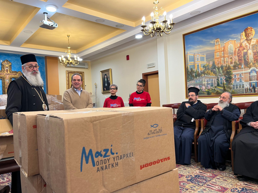 Τρόφιμα από την «Αποστολή» σε ευάλωτες οικογένειες στην Αλεξανδρούπολη