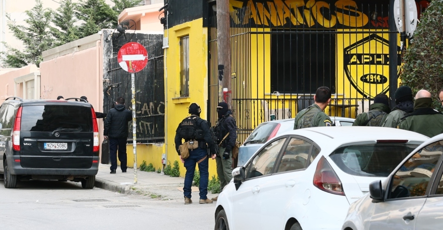 Θεσσαλονίκη: Έφοδος της ΕΛΑΣ σε σύνδεσμο του Άρη στη περιοχή Χαριλάου- Μία προσαγωγή