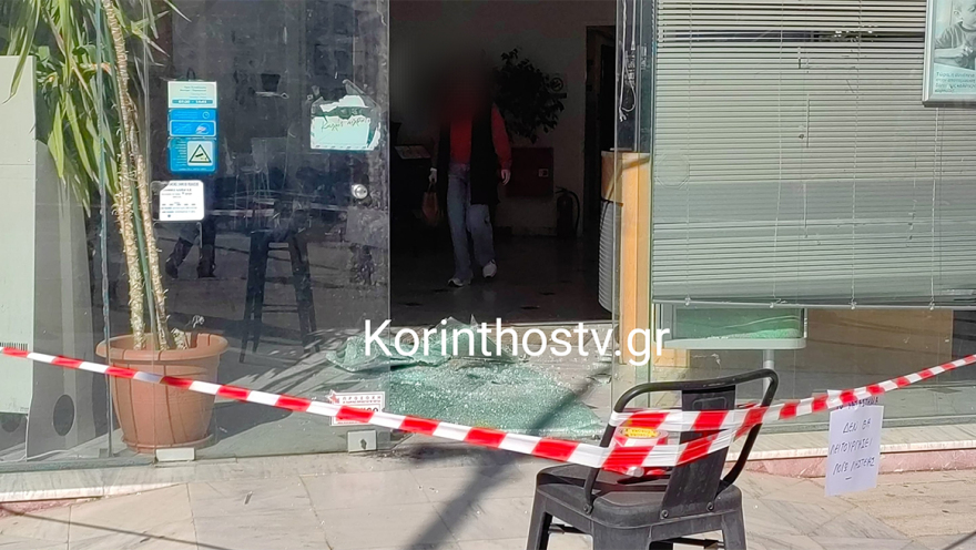 Ληστεία με καλάσνικοφ και βαριοπούλες στα ΕΛΤΑ Λουτρακίου