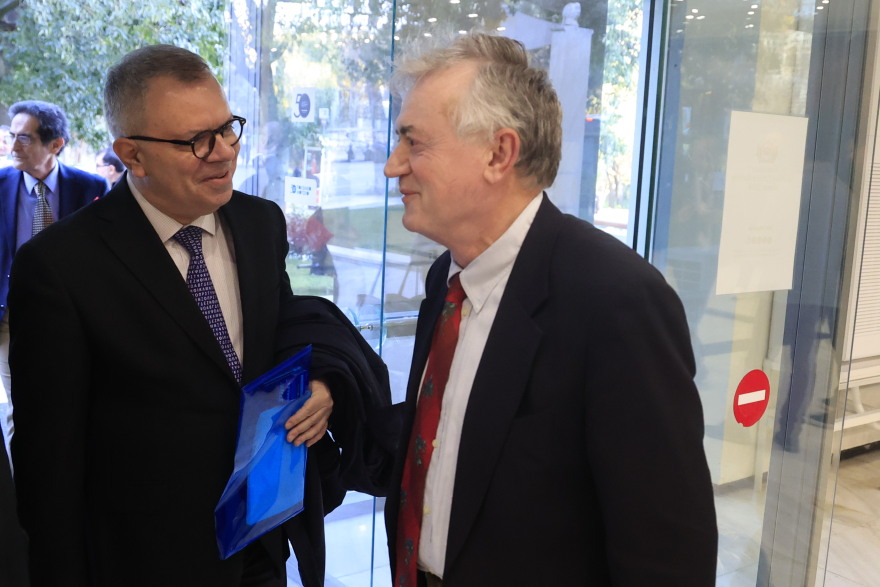 Σαμαράς και Καραμανλής στην παρουσίαση του βιβλίου του καθηγητή γεωπολιτικής, Γιάννη Μάζη - Ποιοι έδωσαν το παρών