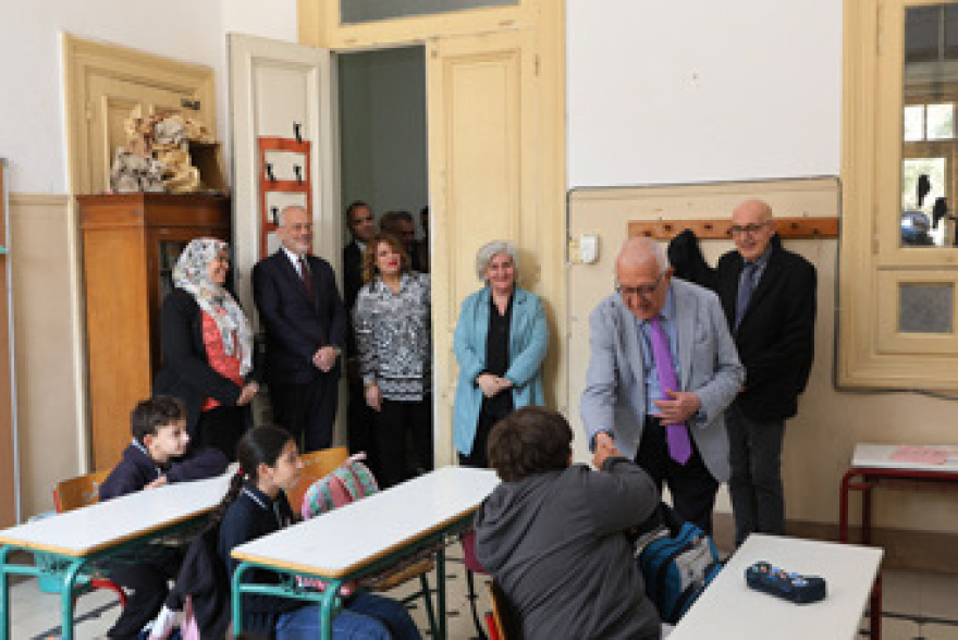 Επίσκεψη Κακλαμάνη στα ελληνικά σχολεία του Καΐρου 