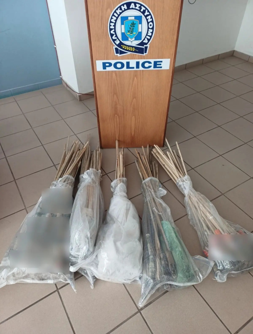 Εντοπίστηκαν και κατασχέθηκαν πάνω από 230 αυτοσχέδιες ρουκέτες στη Χίο
