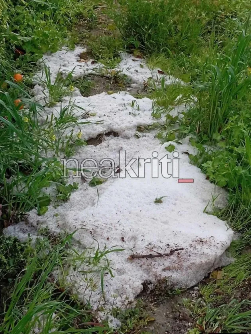 Κόκκινη προειδοποίηση στην Κρήτη για την κακοκαιρία Erminio - Καταιγίδες και χαλάζι έπληξαν το Ηράκλειο, δείτε φωτογραφίες και βίντεο 