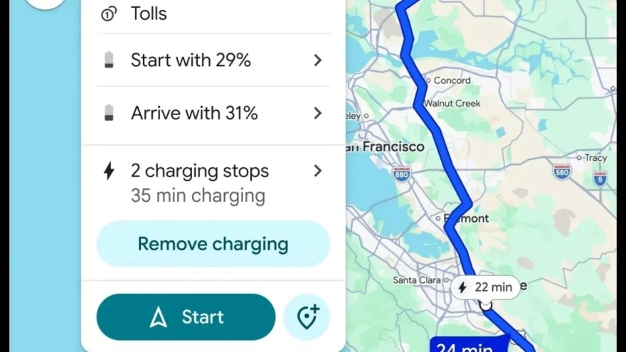 Το Google Maps προσαρμόζεται στην ηλεκτροκίνηση