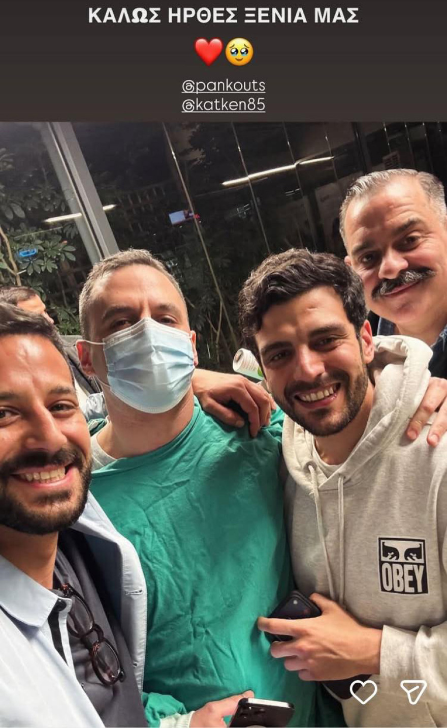 To story του συντρόφου της Κατερίνας Καινούργιου μέσα από το μαιευτήριο: «Αποκάλυψε» το όνομα της κόρης τους