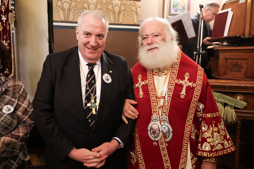 Άρχων Μέγας Λογοθέτης του Πατριαρχείου Αλεξανδρείας αναγορεύθηκε ο Σάκης Κεχαγιόγλου