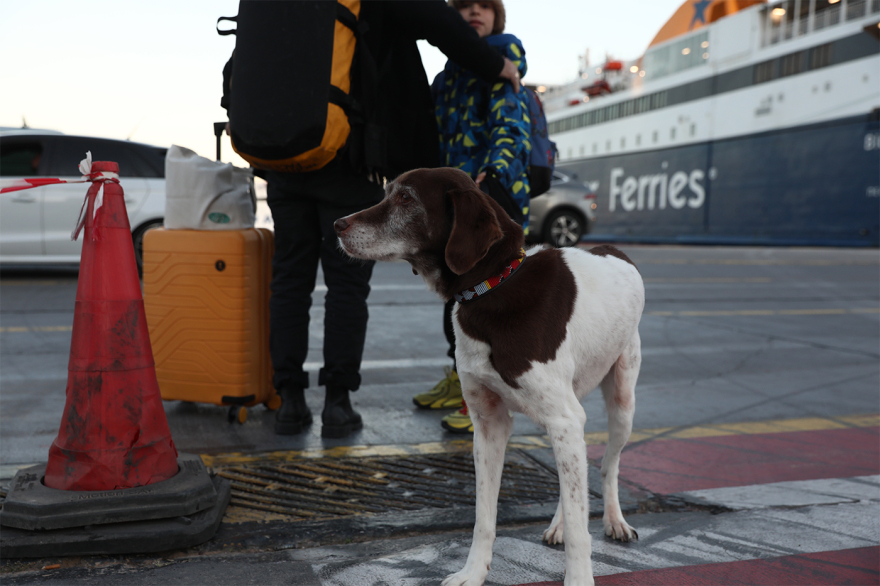 Φεύγουν οι εκδρομείς του Πάσχα για τα νησιά, αυξημένη κίνηση στα λιμάνια, δείτε φωτογραφίες
