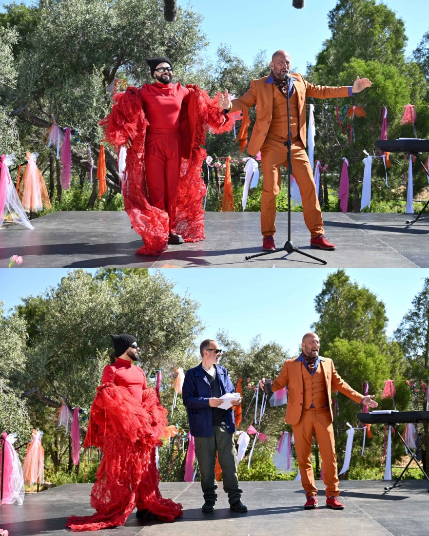 Ο Ακύλας εισβάλλει σε σειρά της ΕΡΤ, δείτε φωτογραφίες από τα γυρίσματα