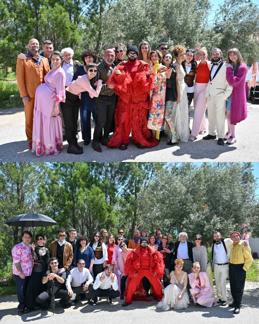 Ο Ακύλας εισβάλλει σε σειρά της ΕΡΤ, δείτε φωτογραφίες από τα γυρίσματα