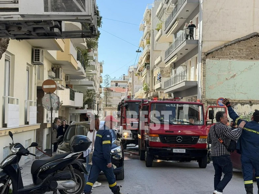 Τραγωδία στην Πάτρα: Νεκρή γυναίκα που εγκλωβίστηκε από φωτιά σε διαμέρισμα στα Ψηλά Αλώνια, απεγκλωβίστηκαν ένοικοι
