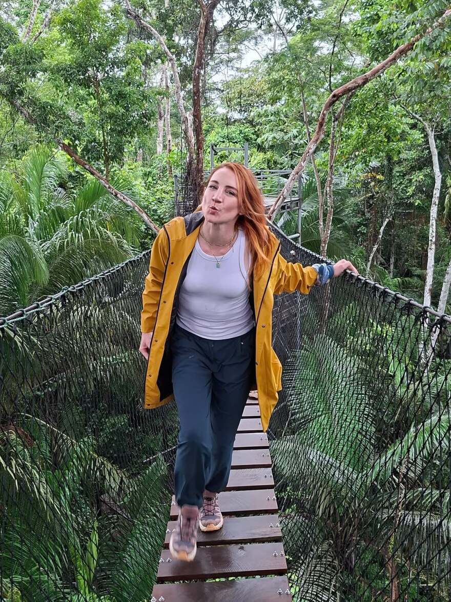 Η Στεφανία Γουλιώτη εύχεται Καλό Πάσχα από τον Αμαζόνιο: Να είστε σε μέρη και με ανθρώπους που αγαπάτε