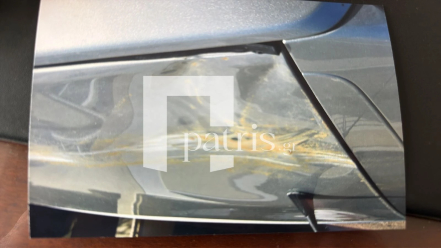 Ζευγάρι γλύτωσε από τύχη στον ΒΟΑΚ όταν κομμάτι τσιμέντου από γέφυρα προσγειώθηκε στην οροφή του αυτοκινήτου
