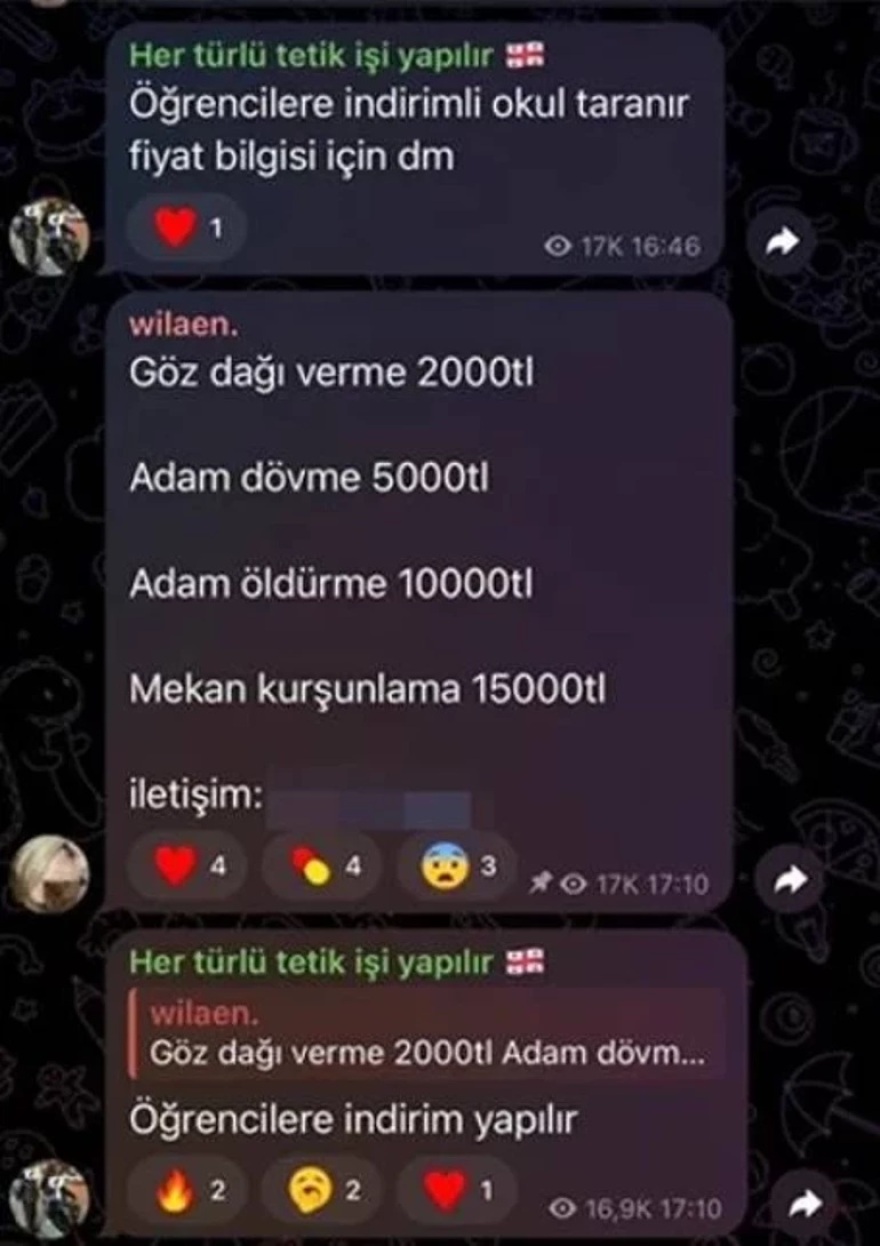 Δεκάδες συλλήψεις για απειλές επιθέσεων σε σχολεία στην Τουρκία: Έκλεισε group στο Telegram με χιλιάδες χρήστες