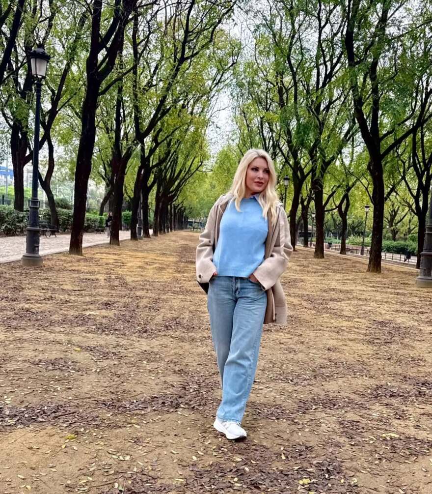 Ελένη Μενεγάκη: Οι νέες φωτογραφίες από το ταξίδι της στην Ισπανία με τον Μάκη Παντζόπουλο