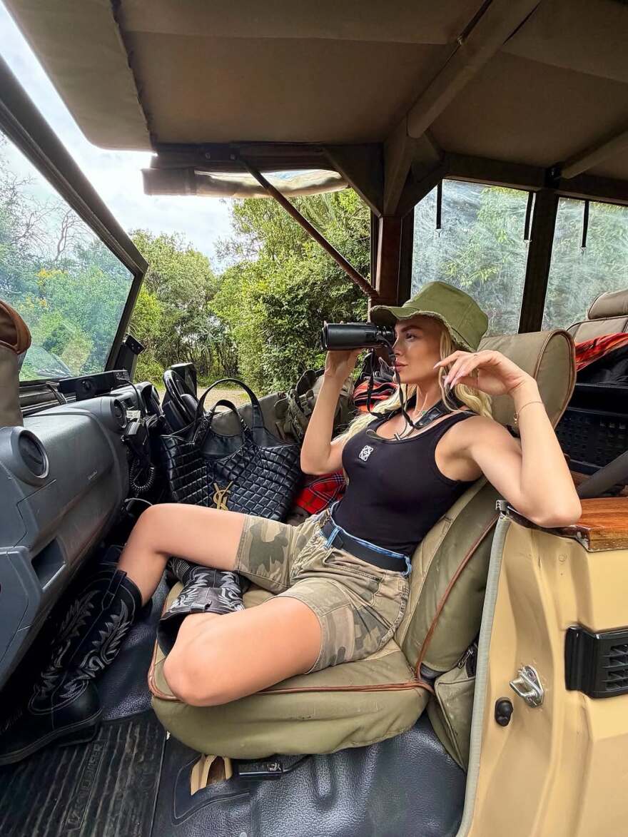 Για σαφάρι στην Κένυα η Αλεξάνδρα Παναγιώταρου: «Στην άγρια φύση, εκεί που η ψυχή απελευθερώνεται»