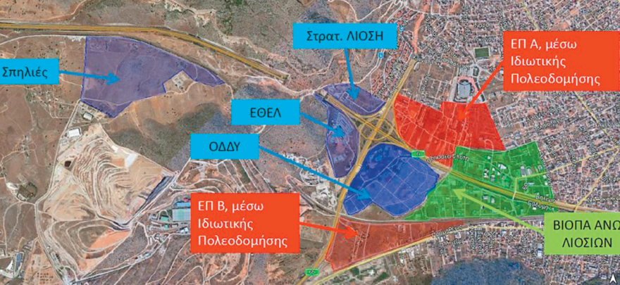 To σχέδιο για τριπλό bypass στον Κηφισό μέσω Σκαραμαγκά ενάντια στο κυκλοφοριακό της Αθήνας