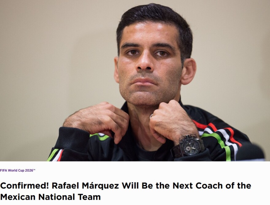 Μεξικό: Ο Ραφαέλ Μάρκες θα είναι ο επόμενος προπονητής της Εθνικής ομάδας ποδοσφαίρου


