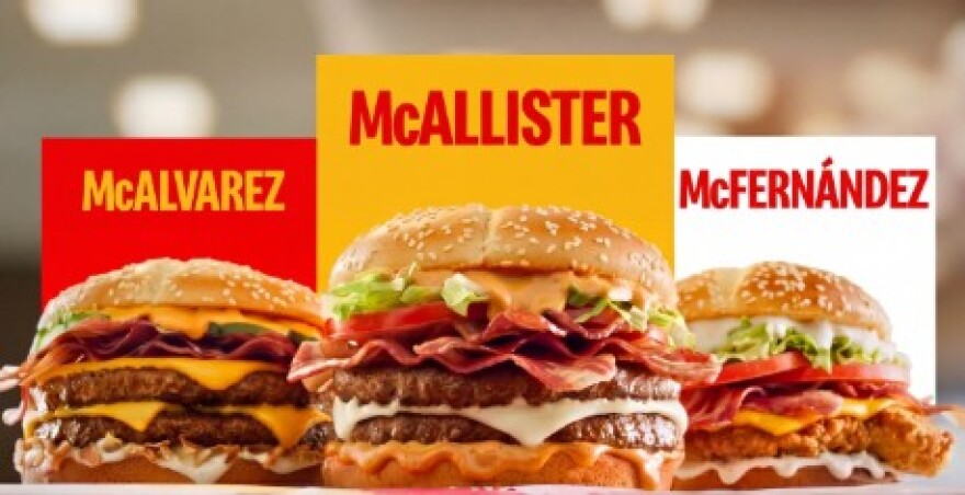 Εθνική Αργεντινής: Τα McDonalds παρουσίασαν τα νέα μπέργκερ ΜακΆλβαρεζ, ΜακΦερνάντεζ και... ΜακΆλιστερ