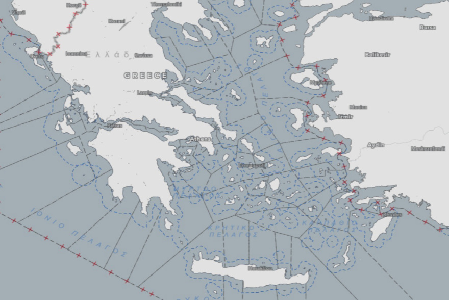 Νέα επίθεση της Τουρκίας: Οι χάρτες της Ελλάδας για την αλιεία χαράσσουν «φανταστικά σύνορα» σε Αιγαίο και Μεσόγειο