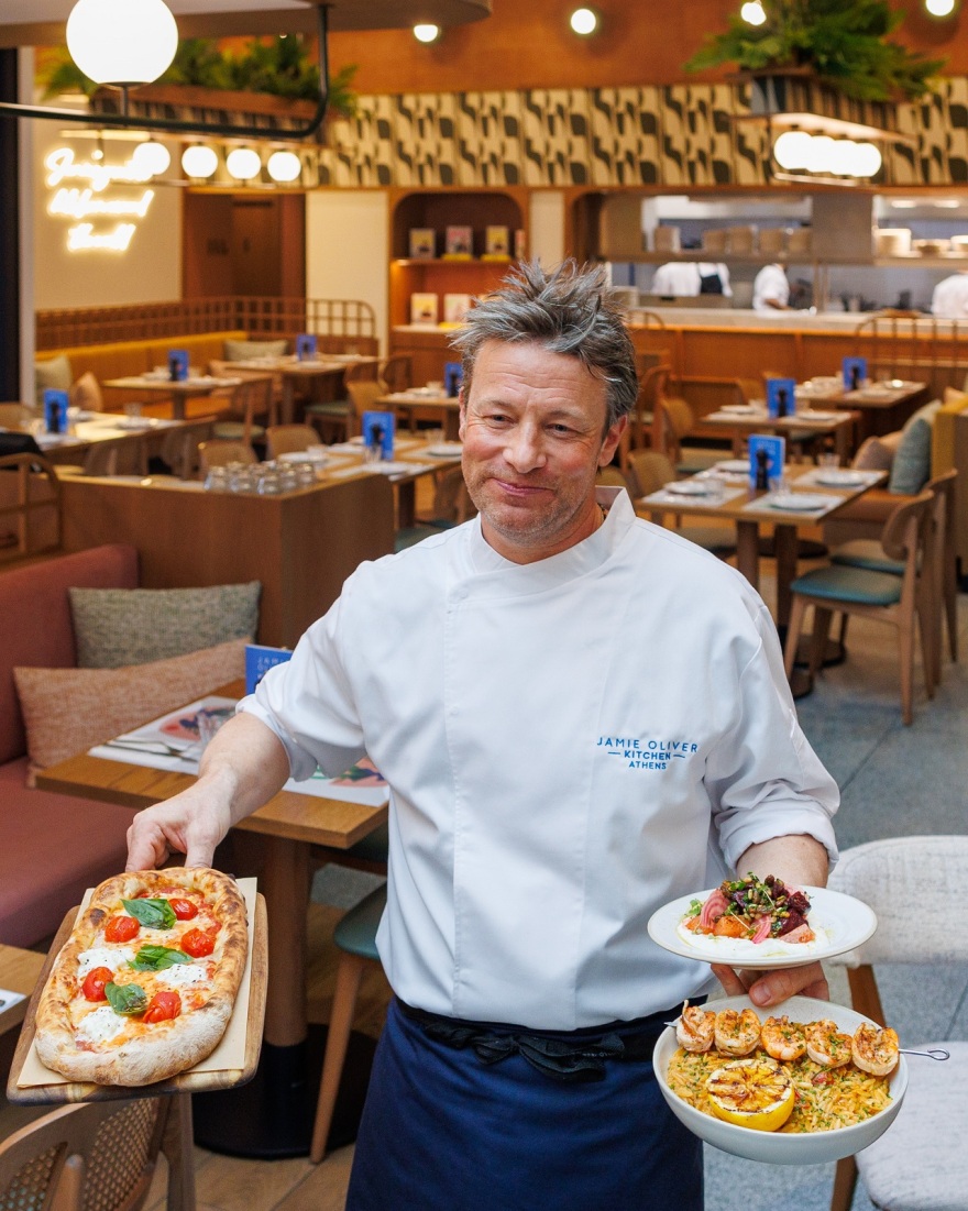 Jamie Oliver Kitchen στο Golden Hall: Μια γαστρονομική εμπειρία που συμπληρώνει το shopping 