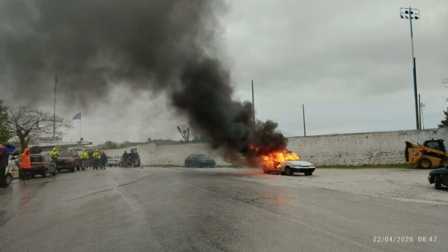 Άσκηση ετοιμότητας της Πυροσβεστικής στις Σέρρες μέσω προσομοίωσης τροχαίου με απεγκλωβισμό τραυματία