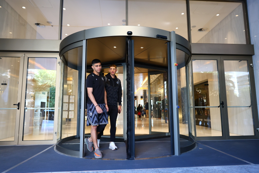 ΠΑΟΚ: Η αναχώρηση για τον Βόλο, στον δρόμο για το 9ο Κύπελλο ο Δικέφαλος του Βορρά, βίντεο και φωτογραφίες 