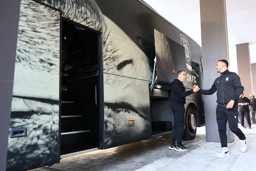 ΠΑΟΚ: Η αναχώρηση για τον Βόλο, στον δρόμο για το 9ο Κύπελλο ο Δικέφαλος του Βορρά, βίντεο και φωτογραφίες 