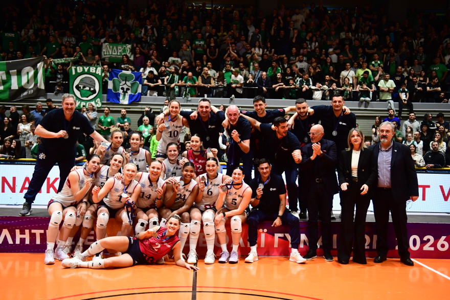 Πρωταθλητής Ελλάδας στο βόλεϊ γυναικών ο Παναθηναϊκός, 3-0 τον ΖΑΟΝ στον 3ο τελικό, βίντεο και φωτογραφίες 