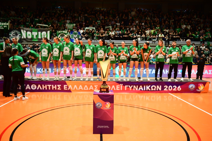 Πρωταθλητής Ελλάδας στο βόλεϊ γυναικών ο Παναθηναϊκός, 3-0 τον ΖΑΟΝ στον 3ο τελικό, βίντεο και φωτογραφίες 