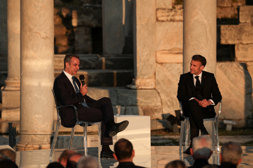 Μακρόν σε Μητσοτάκη: Αν η κυριαρχία σας απειλείται, κάντε ό,τι χρειάζεται, θα είμαστε εδώ για εσάς