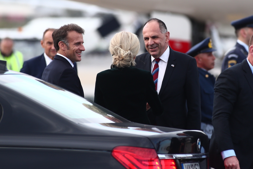 Αναχώρησε από την Αθήνα το ζεύγος Μακρόν