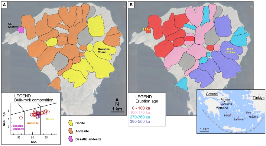 Μέθανα: «Κοιμισμένο» ηφαίστειο με κρυφή δραστηριότητα επί 100.000 χρόνια αποκαλύπτει νέα μελέτη
