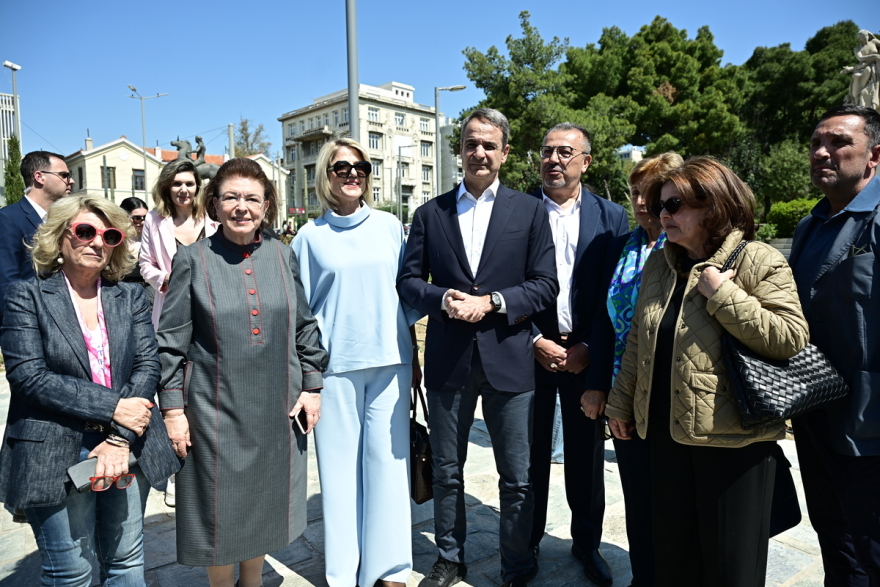Μητσοτάκης από Βασιλίσσης Όλγας: Ένα όραμα δεκαετιών έγινε πραγματικότητα, εντυπωσιάζομαι από την ποιότητα των εργασιών