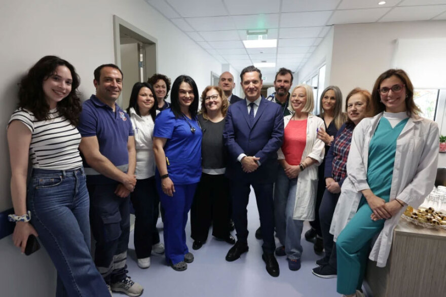 Ο Άδωνις Γεωργιάδης επιθεώρησε τα έργα στο Κέντρο Υγείας Μεγαλόπολης και στο νοσοκομείο Τρίπολης