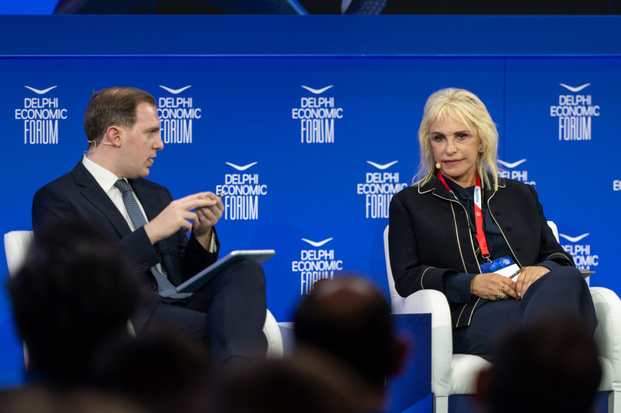 Η Ιουλία Τσέτη στο Delphi Forum XI: «Η βιωσιμότητα είναι συνέχεια και συνέπεια - Οι εργαζόμενοι σύμμαχοί μας»