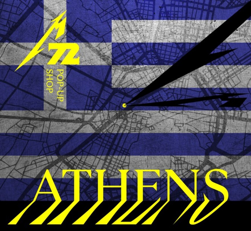  Metallica: Στην  Τεχνόπολη, για τρεις ημέρες, η επίσημη μπουτίκ του συγκροτήματος 