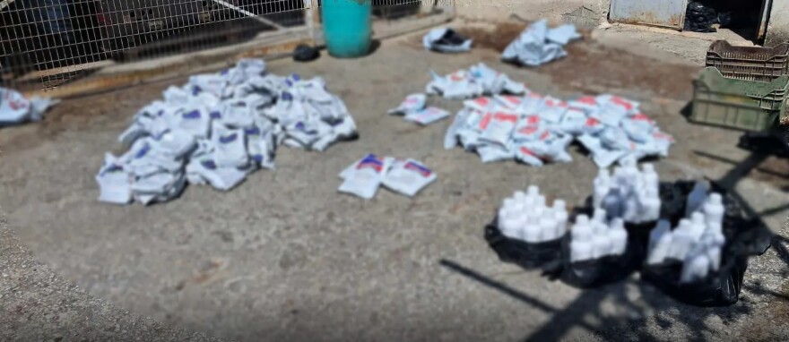  Κατασχέθηκαν περισσότεροι από 14 τόνοι λιπασμάτων και φυτοφαρμάκων μετά από αστυνομική επιχείρηση σε Θεσσαλονίκη, Ημαθία και Ξάνθη