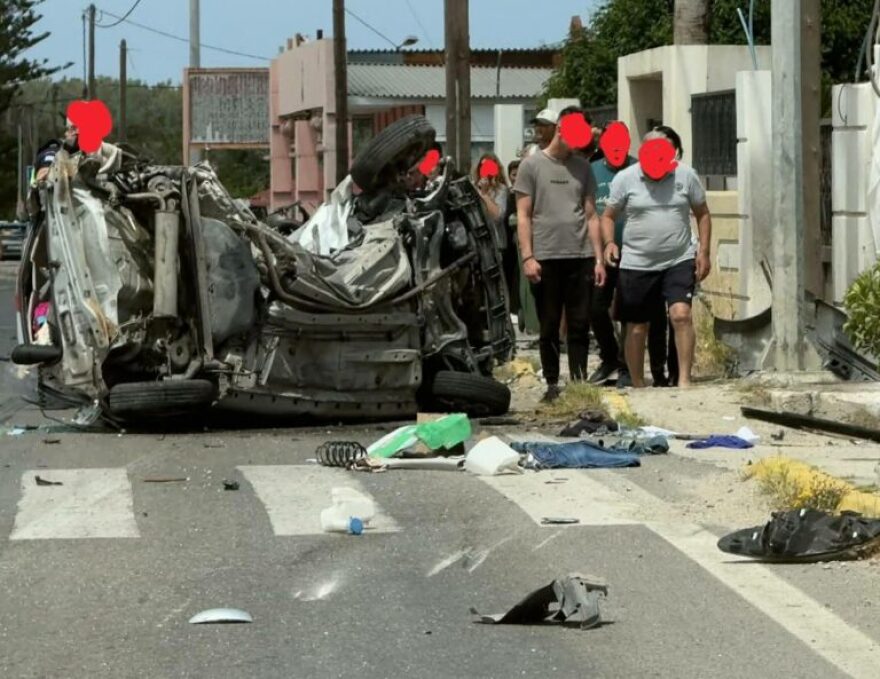 Τραγωδία στη Ρόδο: Νεκρές δύο γυναίκες σε τροχαίο