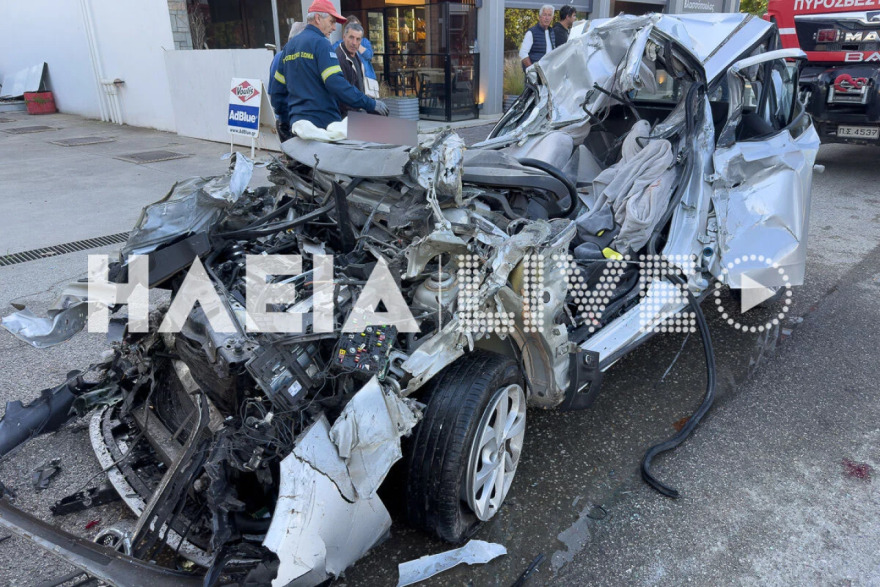 Τραγωδία στη Ζαχάρω: Νεκρός 29χρονος μετά από τροχαίο, «καρφώθηκε» με το αυτοκίνητό του σε νταλίκα