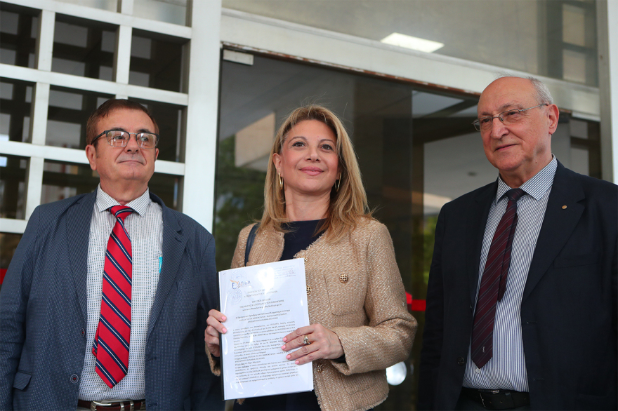 Στον Άρειο Πάγο η Καρυστιανού για την ιδρυτική διακήρυξη της Ελπίδας για τη Δημοκρατία: «Καλούμε όσους θέλουν την αλλαγή να έρθουν δίπλα μας»