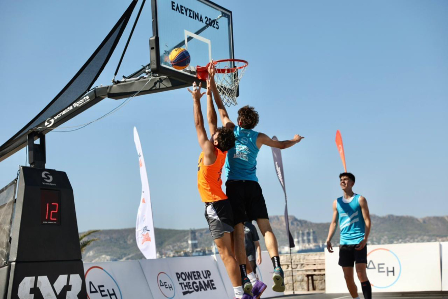 Το ΔΕΗ 3×3 Street Basketball επιστρέφει για τέταρτη χρονιά 