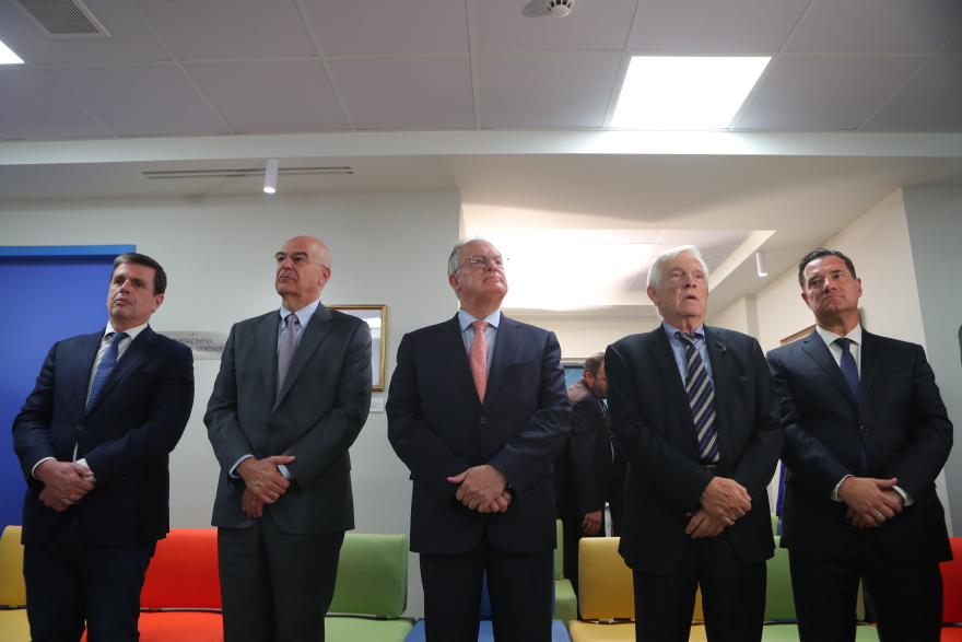 Εγκαίνια της νέας κλινικής βραχείας νοσηλείας του Ναυτικού Νοσοκομείου Αθηνών, δωρεά του Πάνου Λασκαρίδη - Δείτε φωτογραφίες
