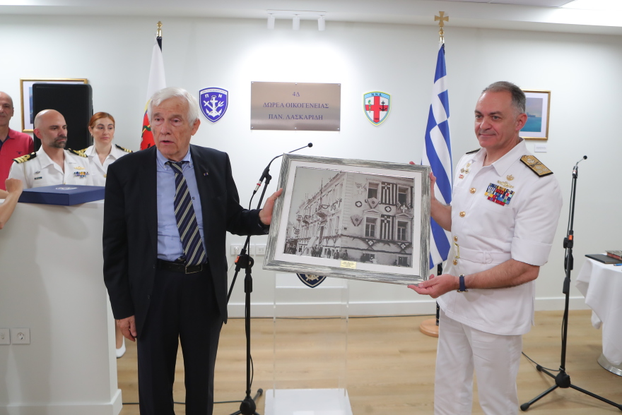 Εγκαίνια της νέας κλινικής βραχείας νοσηλείας του Ναυτικού Νοσοκομείου Αθηνών, δωρεά του Πάνου Λασκαρίδη - Δείτε φωτογραφίες