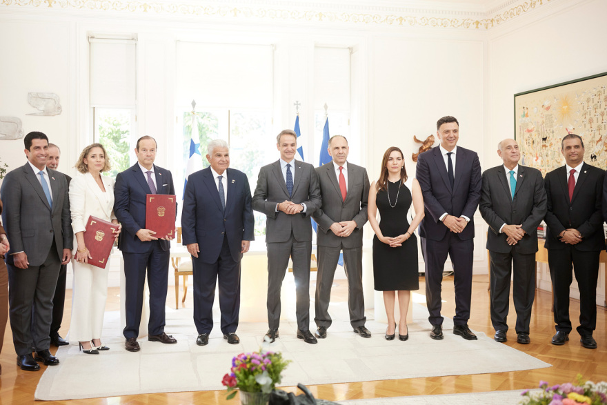 Συνάντηση Μητσοτάκη - Μουλίνο: Ελλάδα και Παναμάς εμβαθύνουν τη συνεργασία σε τουρισμό και ναυτιλία